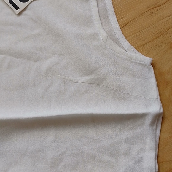 ICHI Ihmain Sleeveless Collared Top Shirt Blouse XS - Picture 13 of 16